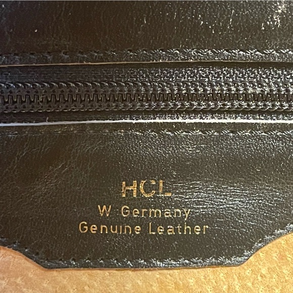 HCL Vintage W Germany Genuine Leather Satchel Bag - Picture 8 of 13